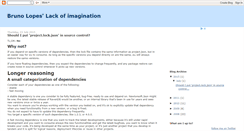 Desktop Screenshot of blog.brunomlopes.com
